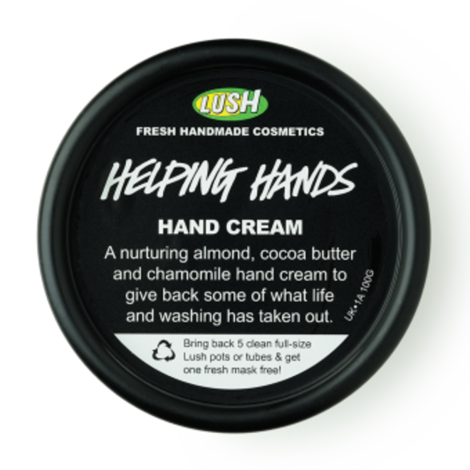 Helping Hands, creme de mãos, 100 g, €10,30, Lush