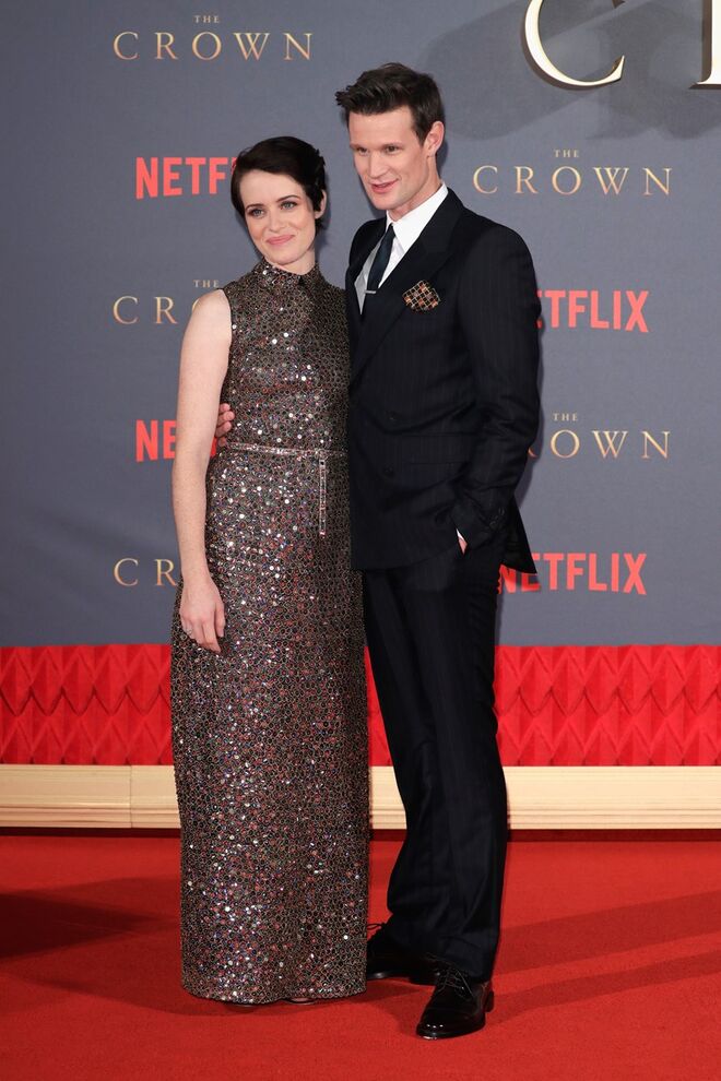 Claire Foy e Matt Smith