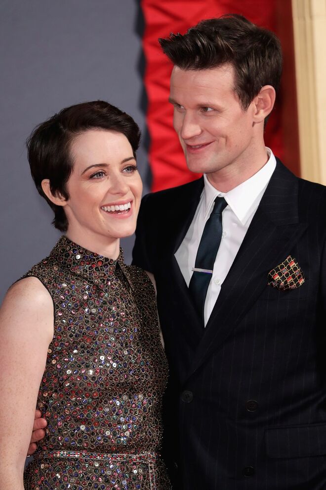 Claire Foy e Matt Smith