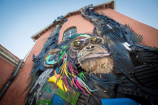 Attero, mostra individual de Bordalo II