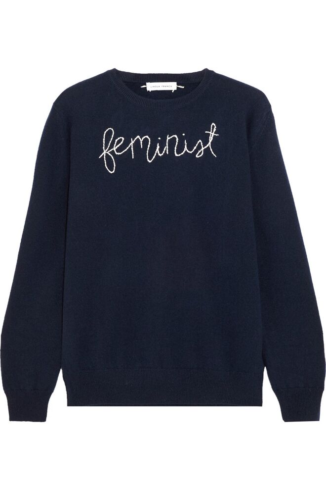Sweatshirt, €400, Lingua Franca em net-a-porter.com