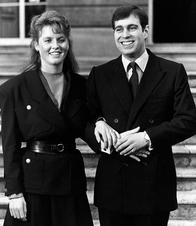 Príncipe André e Sarah Ferguson 