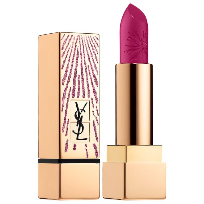 Batom Rouge Pur Couture Dazzling Lights Edition na cor Le Fuschia, €28,76, Yves Saint Laurent.