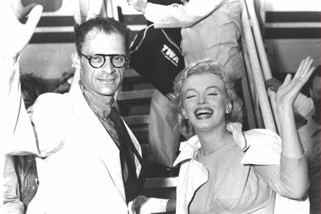 Arthur Miller e Marilyn Monroe, 1957