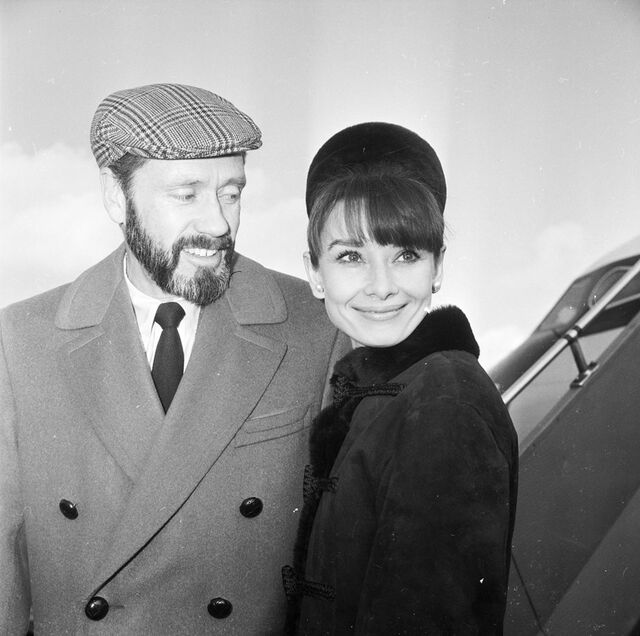 Mel Ferrer e Audrey Hepburn, 1963