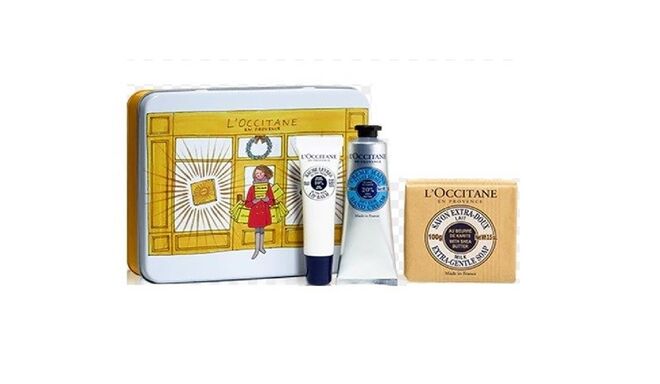 Coffret Presente Karité Natal by Kanako, €22,50, pt.loccitane.com 