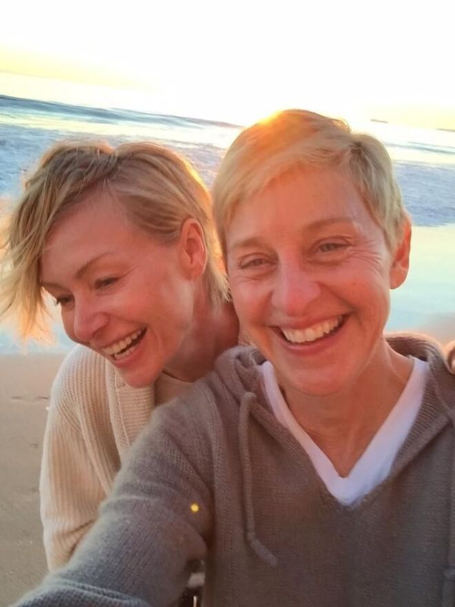 Portia de Rossi e Ellen Degeneres