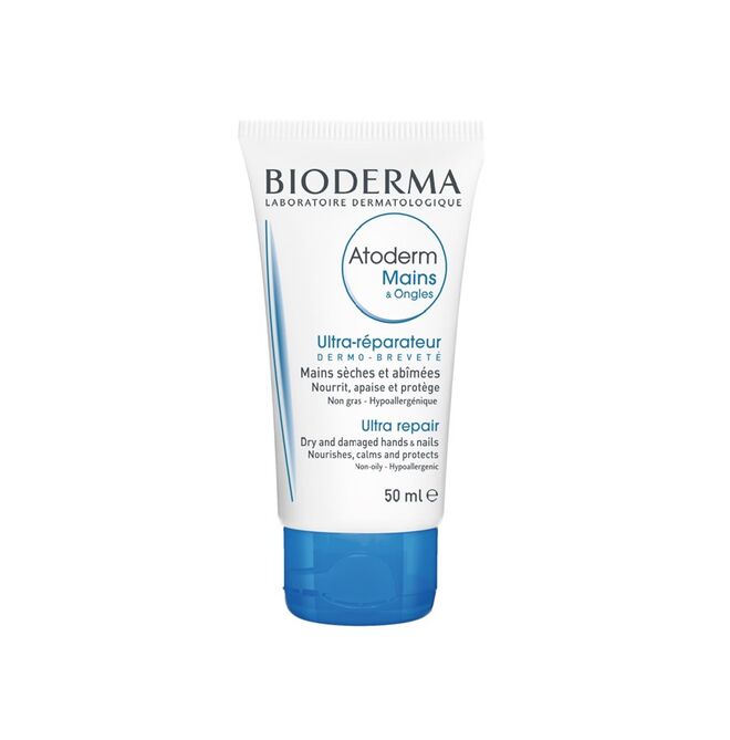 Atoderm creme de mãos e unhas, 50ml, €7,19, Bioderma