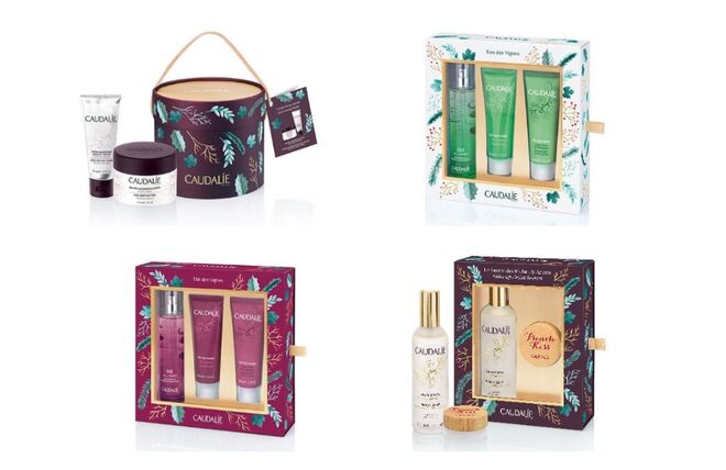 Kits eco-responsáveis: Mantendo a sua herança e tradição provenientes da região de Bordéus, em França, a Caudalie juntou os melhores produtos em pequenas embalagens especificamente criadas para oferecer no Natal. São quatro os coffrets: Corpo Delicioso (€25,20), Thé des Vignes (€25,20), o segredo dos Make-up Artists (€36,10) e o Coffret Eau des Vignes (€25,20). Além de estar a apostar em ingredientes naturais baseados na rígida carta da Cosm’ética, saiba ainda que a Caudalie faz parte da associação 1% for the Planet, pelo que 1% da sua faturação mundial reverte para associações que zelam pelos interesses do ambiente e da ecologia.