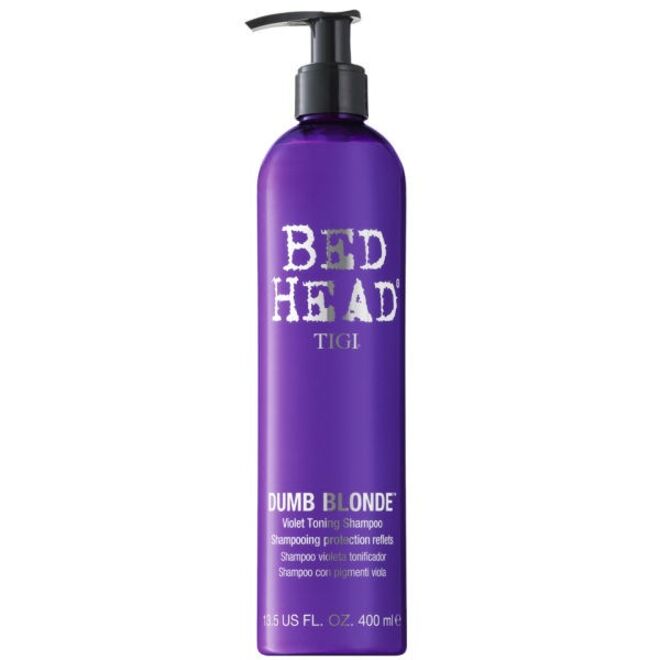 Champô Bed Head Dumb Blonde Violet Toning, 400 ml, €24,45, Tigi 