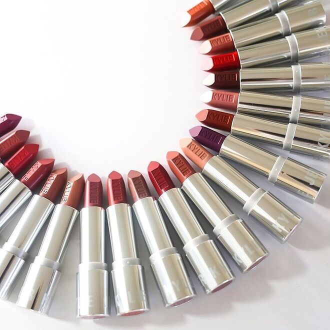 Silver Series Lipstick Line, Kylie Cosmetics