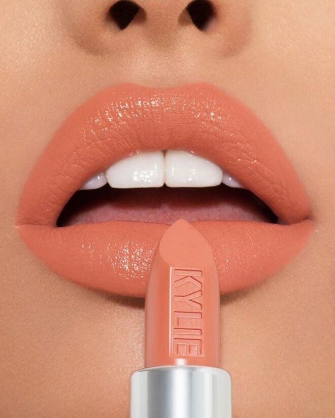 Silver Series Lipstick Line no tom Sherbet, Kylie Cosmetics 