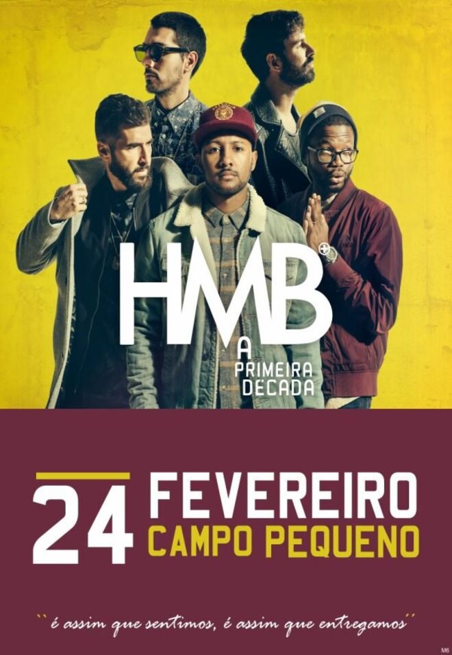 Bilhete HMB no Campo Pequeno a 24 de fevereiro de 2018 a partir de 20€