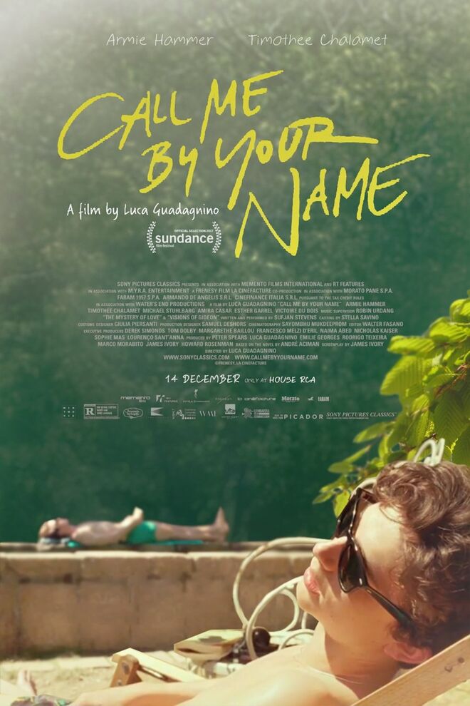 Call Me By Your Name | 3 Nomeações
