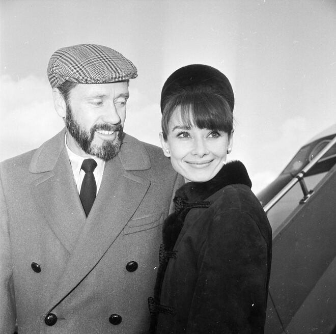 Mel Ferrer e Audrey Hepburn, 1963