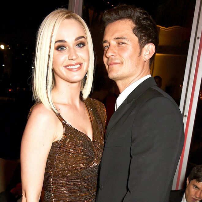 Os noivos, Katy Perry e Orlando Bloom
