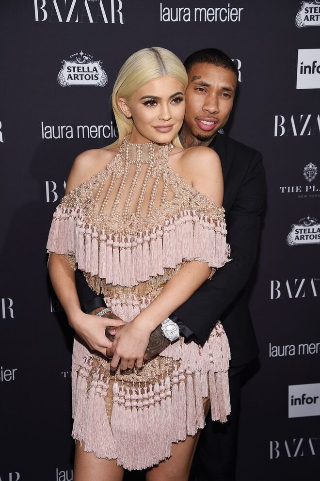 KYLIE JENNER E TYGA, Abril | Um namoro de dois anos cheio de altos e baixos, com algumas separações pelo meio. Ainda não é garantido que desta vez tenha sido de vez. 