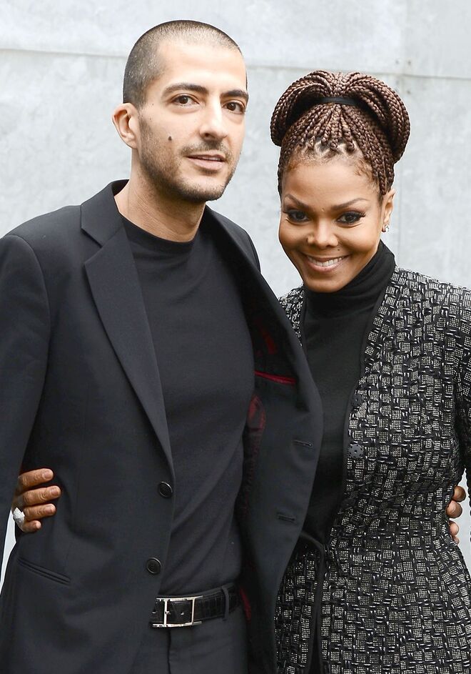 JANET JACKSON E WISSAM AL MANA, Abril | O divórcio chegou passados três meses do nascimento do filho de ambos, Eissa. A cantora e o milionário do Qatar casaram em 2012. 