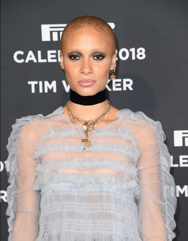 Adwoa Aboah no evento 2018 Pirelli Calendar Launch Gala, em Nova Iorque.