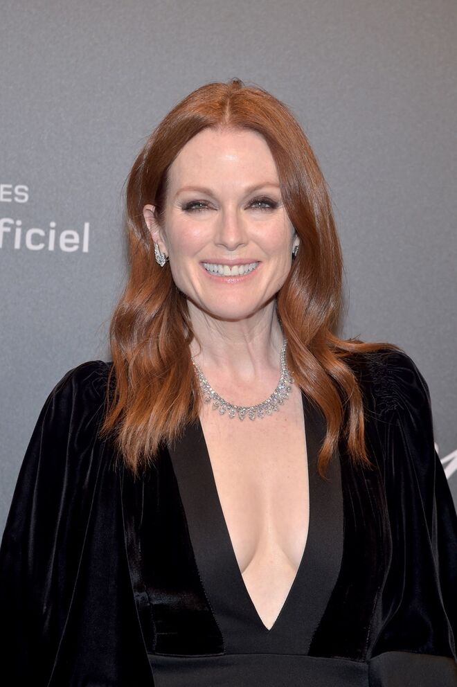 Julianne Moore no Festival de Cinema de Cannes, França.