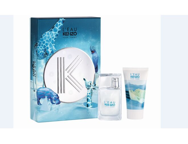 Coffret Natal 2017: Eau Kenzo Femme Eau de Toilette (30 ml) e gel de duche perfumado (50 ml), €39,97, Kenzo