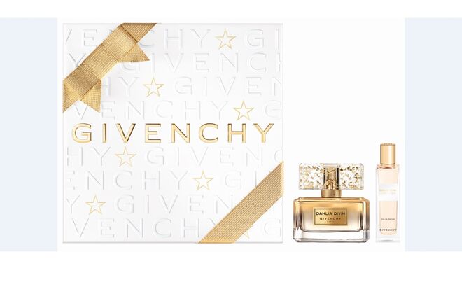 Coffret Natal 2017: por Dahlia Divin Nectar (50 ml) e Dahlia Divin Nectar (15 ml), €55, Givenchy