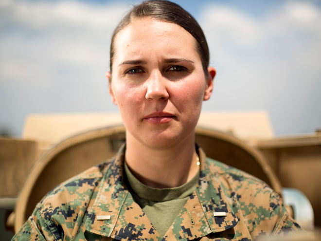 8. A primeira mulher a formar-se no mais difícil curso dos Marines (a 25 de setembro)