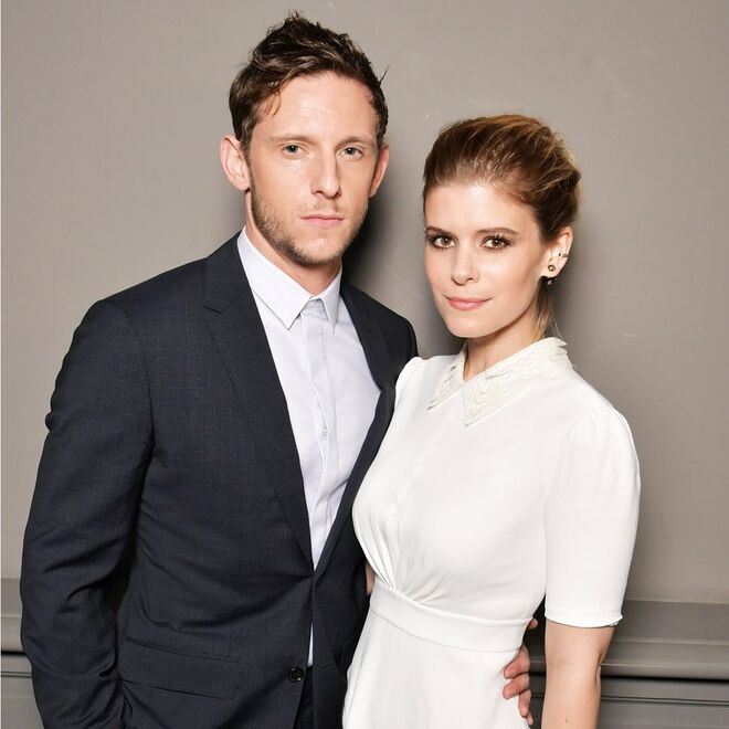 Kate Mara & Jamie Bell | Os dois atores conheceram-se nas gravações do filme The Fantastic Four e casaram no mês de julho. 