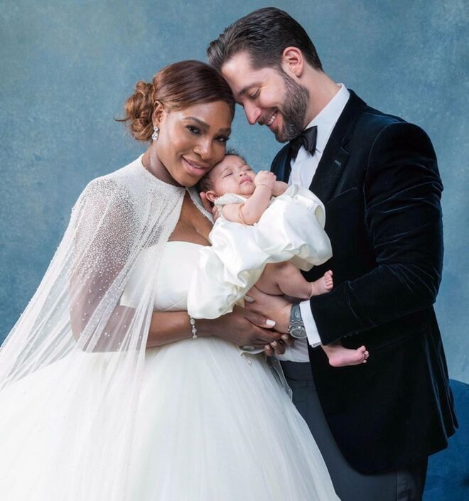 Serena Williams & Alexis Ohanian | A tenista casou em New Orleans (EUA) em novembro. O noivado foi anunciado em dezembro de 2016 e, entretanto, o casal já teve uma filha. 