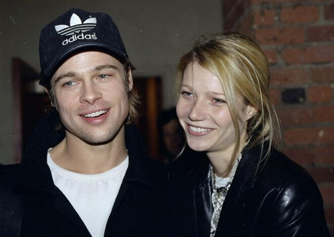 Com Gwyneth Paltrow em 1996