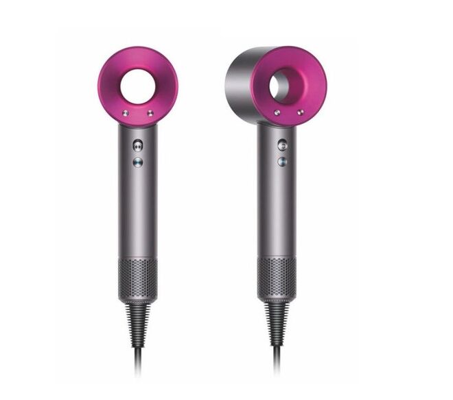 Supersonic no tom fúchsia e metal, €399, Dyson