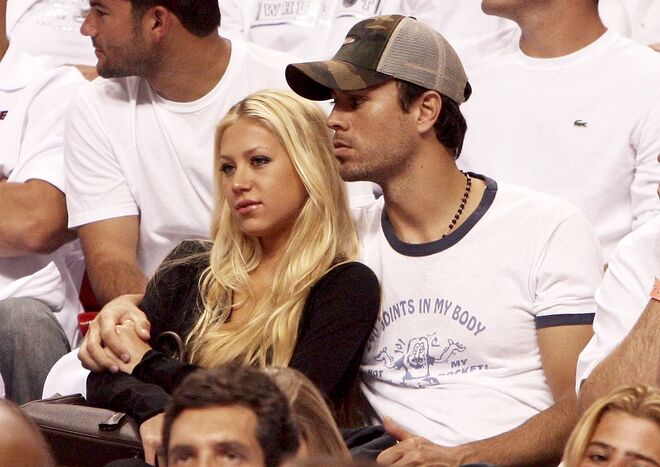 Enrique Iglesias e Anna Kournikova foram pais de gémeos em segredo.