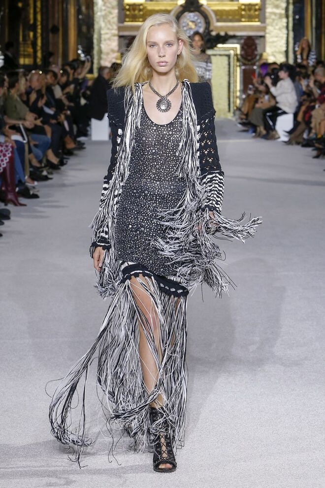 Balmain, primavera-verão 2018