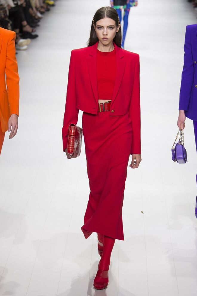 Versace, primavera-verão 2018