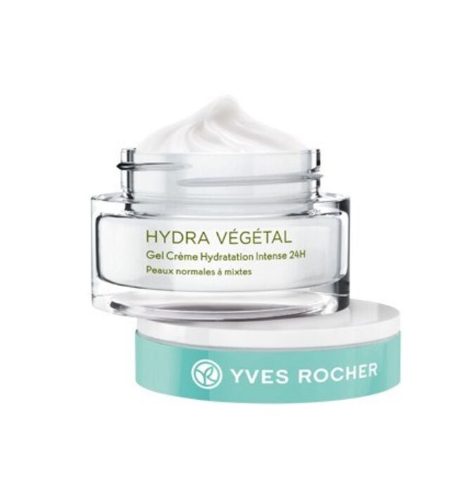 Gel creme hidratação intensa 24H, 50 ml, €8,90, Yves Rocher