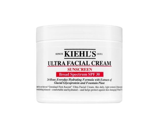 Ultra Facial Cream SPF 30, €26, Kiehl’s