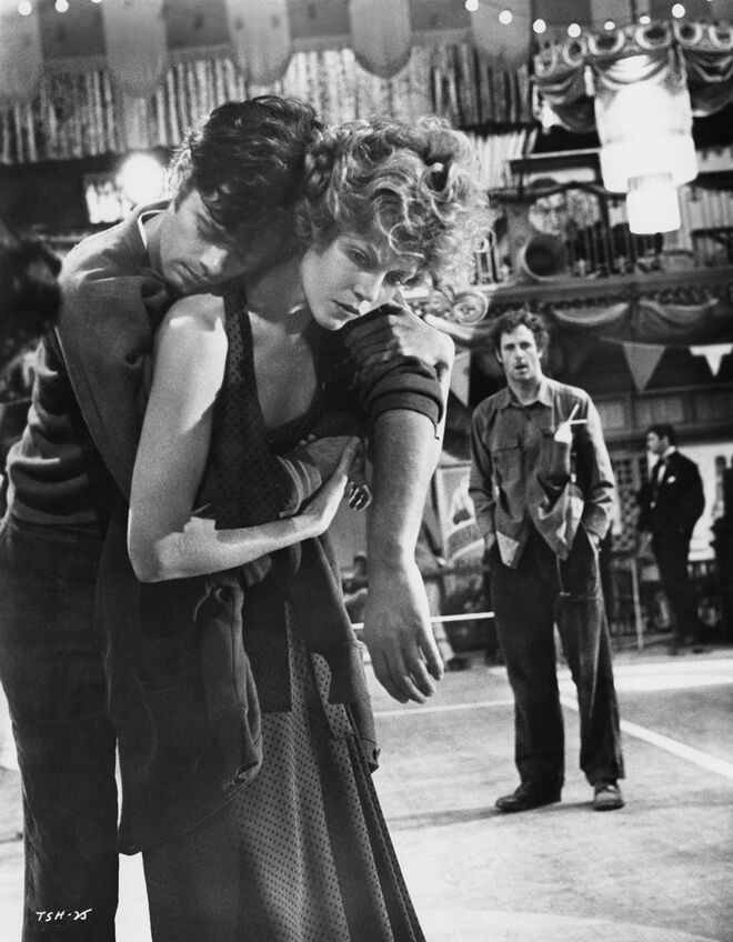 Jane Fonda com Michael Sarrazin em 1969 