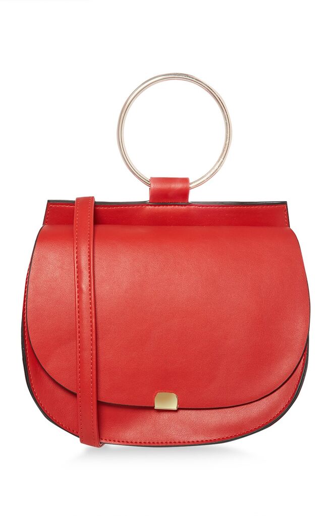 Mala vermelha, €8, Primark