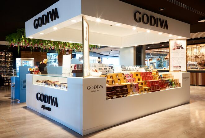 Godiva: A arte do chocolate de origem belga é representada pela Godiva, marca premium em todo o mundo há mais de 90 anos. A melhor tradição chocolateira aliada à permanente inovação de sabores e combinações. 