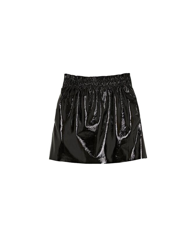 A saia em vinil. Antes - €19,95 Agora - €12,99