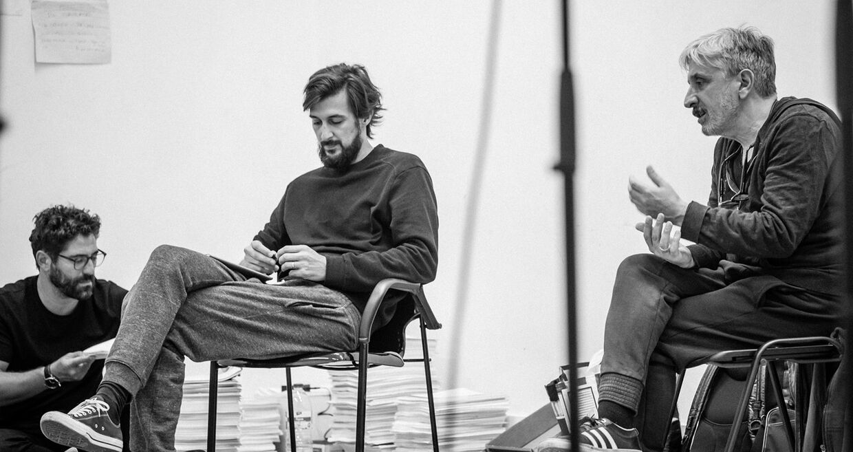 Actores no Teatro São Luiz