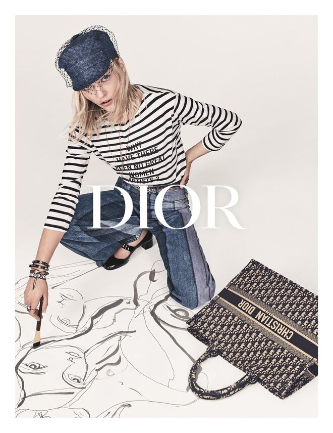 Sasha Pivovarova. Dior para primavera/verão 2018