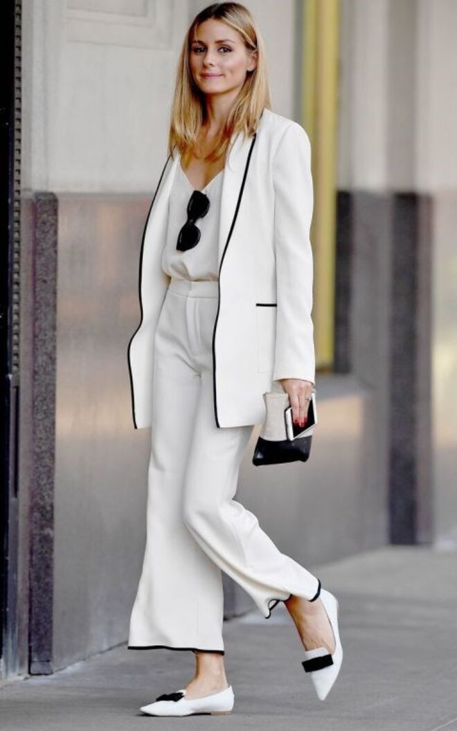 No verão passado Olivia esgotou este conjunto da Zara.