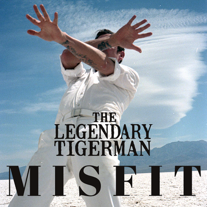 A capa do novo disco, Misfit