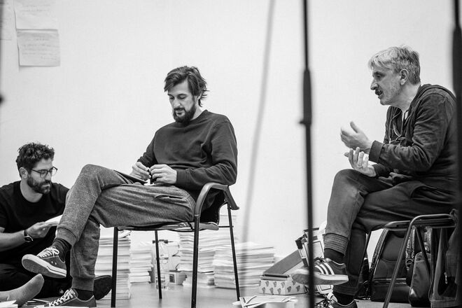 Actores no Teatro São Luiz