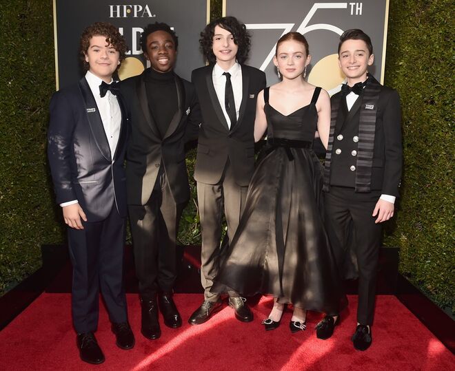 O cast de Stranger Things