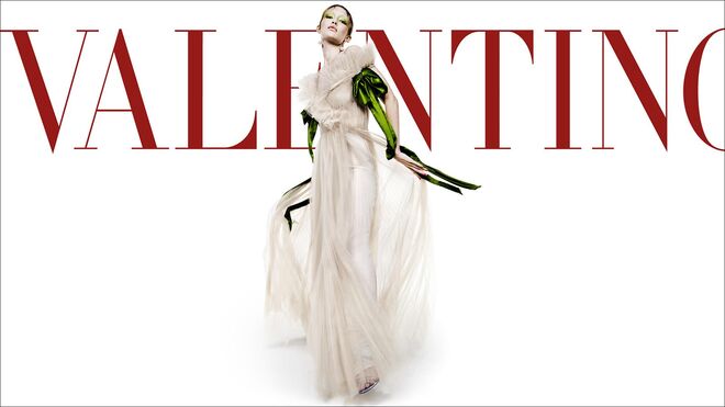 Gigi Hadid. Valentino para primavera/verão 2018