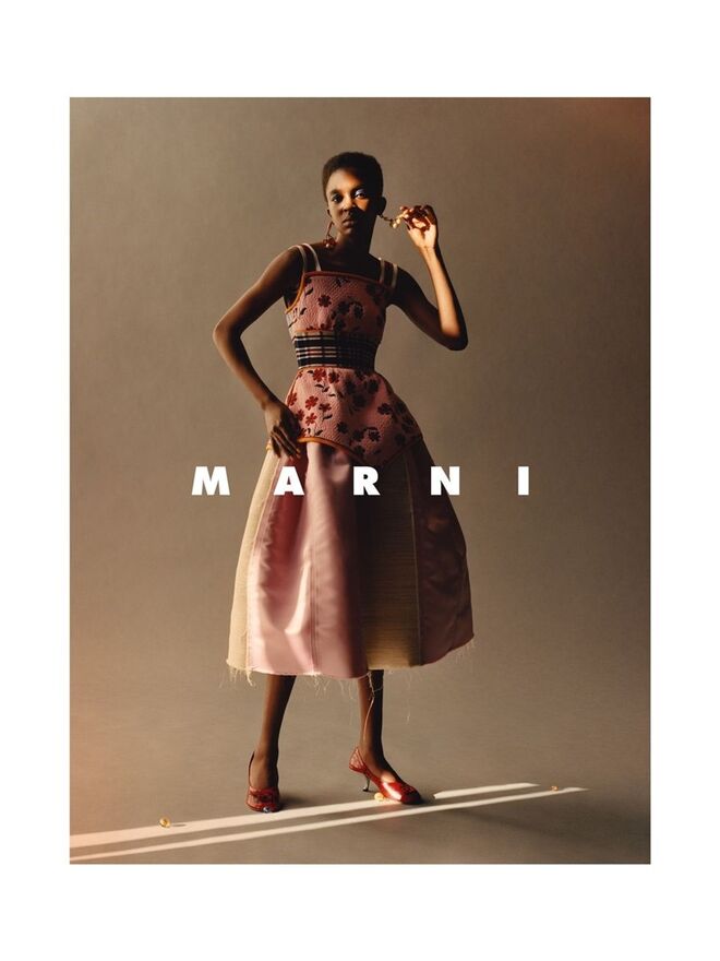 Nicole Atieno. Marni para primavera/verão 2018