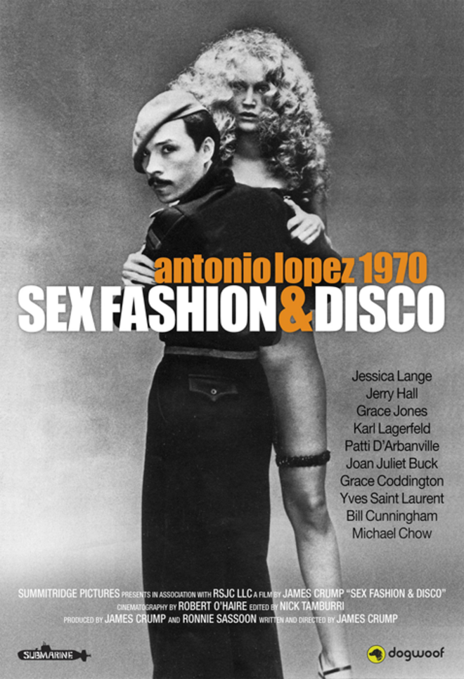 Antonio Lopez 1970: Sex, Fashion& Disco (de James Crump), o poster.