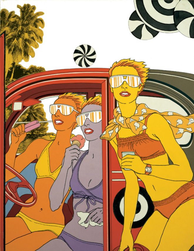 Antonio Lopez 1970: Sex, Fashion& Disco (de James Crump). Ilustração de Antonio Lopez.